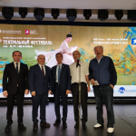 Azərbaycan nümayəndə heyəti Çexov adına Beynəlxalq Teatr Festivalında fəxri qonaq olub